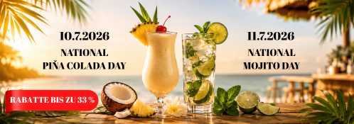 International Mojito and Piña Colada Day 2026