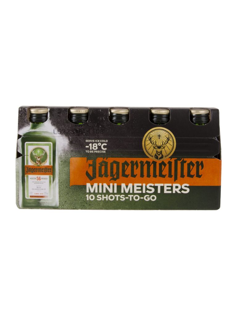 Jägermeister Mini Meister 10 x 0.02L 35% Giftbox