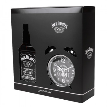 Jack Daniels 0,7l 40% +Alarm Clock Giftbox - 1