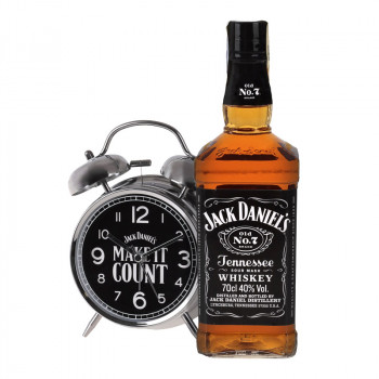 Jack Daniels 0,7l 40% +Alarm Clock Giftbox - 2