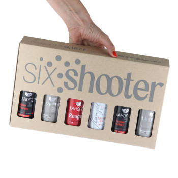 Gift set of wines "six shooter" Lahofer 6x0,187 l 12%