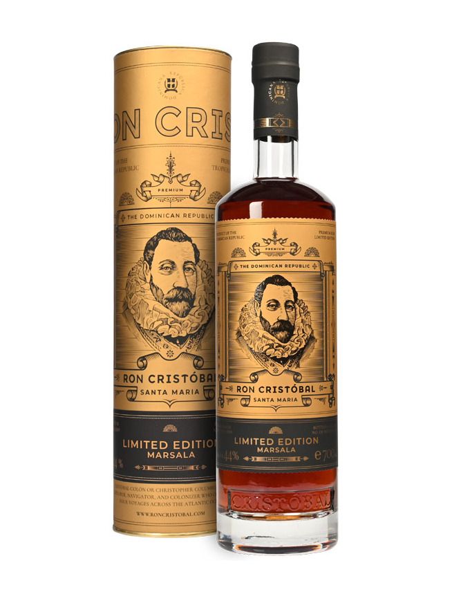 Ron Cristobal Santa Maria Marsala Finish 44% 0,7 l Giftbox