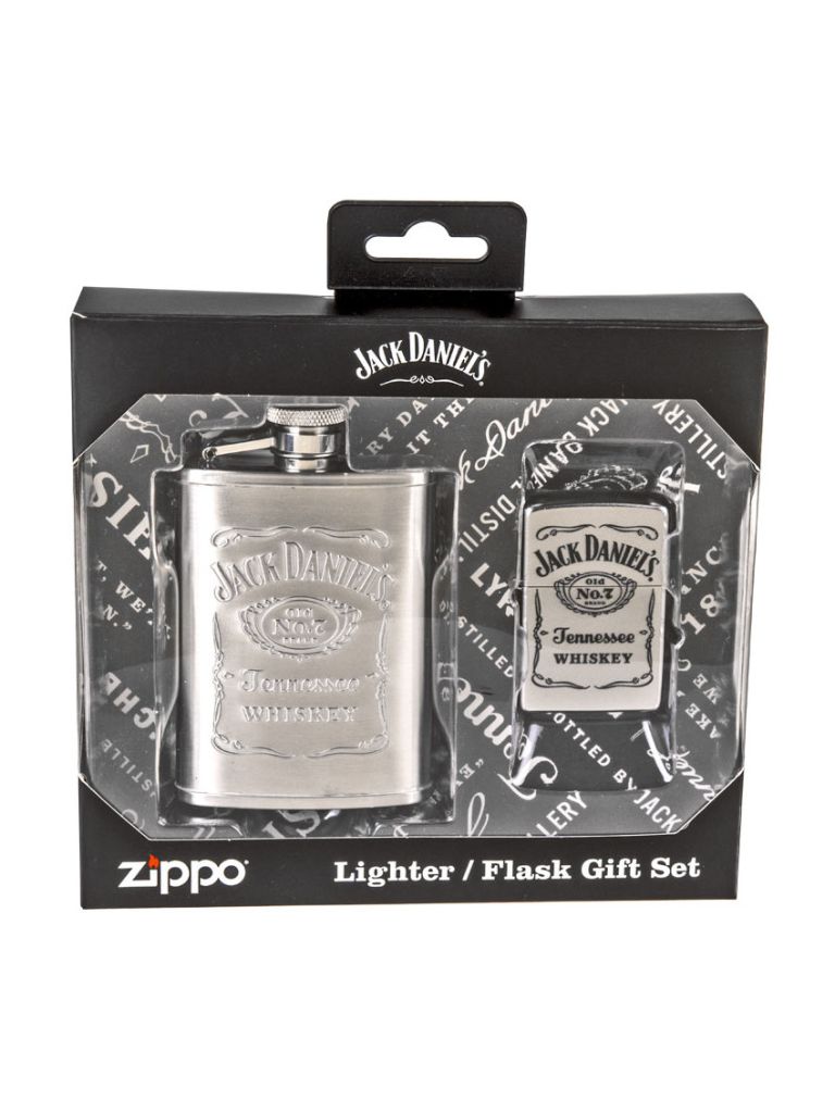 ZIPPO Jack Daniel's® Flask & Lighter Gift Set