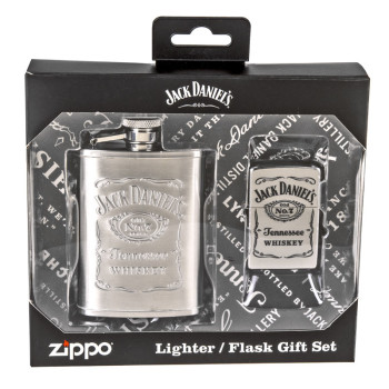 ZIPPO Jack Daniel's® Flask & Lighter Gift Set