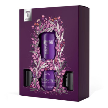 Tatratea Forest Fruit 62% 0,7 l + 2 glasses