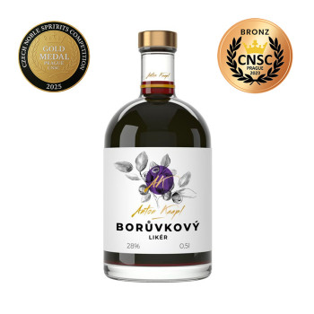 Anton Kaapl Blueberry Liqueur 0,5 l 28%