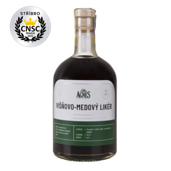 Agnes Sour Cherry - Honey liqueur 0,5L 18,5%