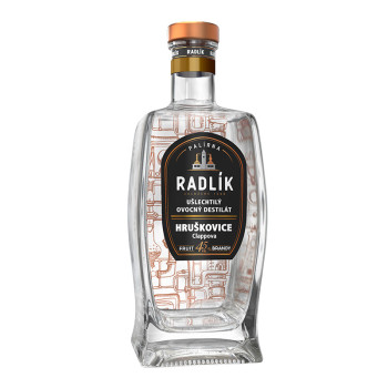 Radlík Pear Clappova 0,5l 45%