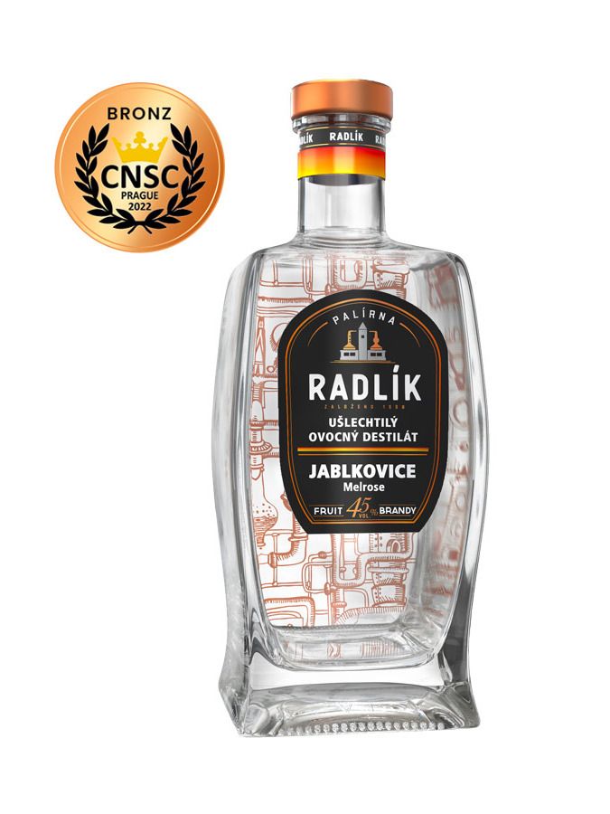 Radlík Apple 45% 0,5 l