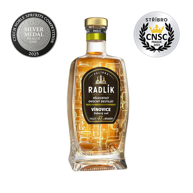 Radlík Wine oak barell 0,5l 43% 0,5 l