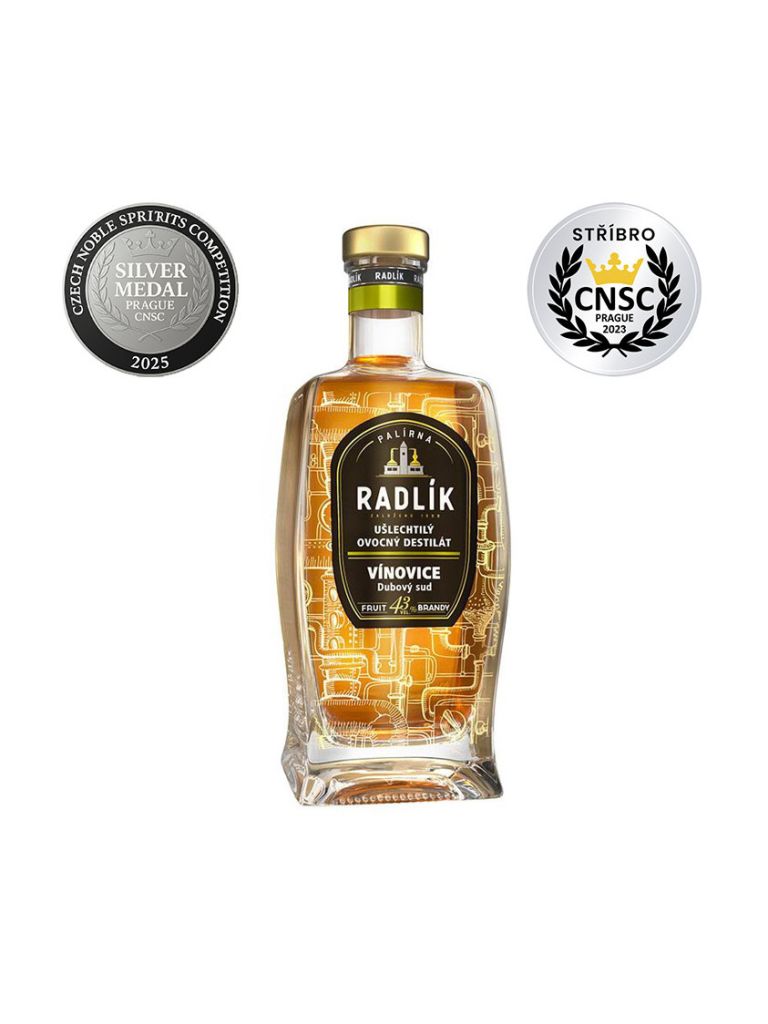 Radlík Wine oak barell 0,5l 43% 0,5 l