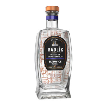 Radlík Dwarf Plum  0,5l 45% - 2