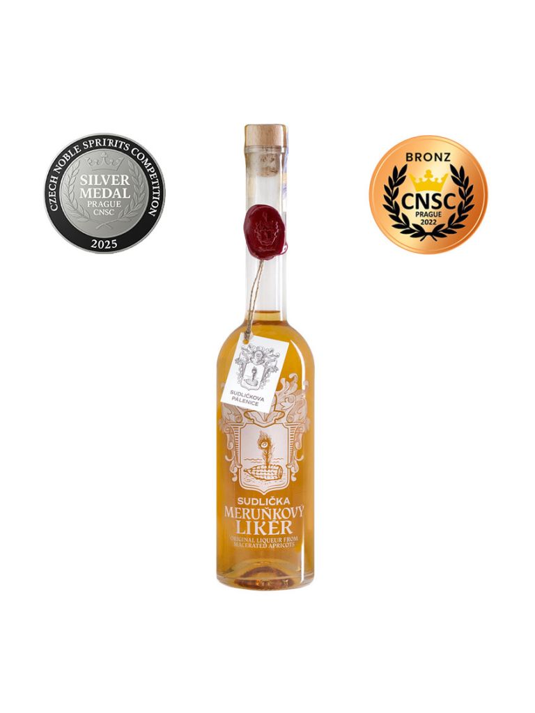 Sudlička Apricot liqueur 0,5l 37,5%