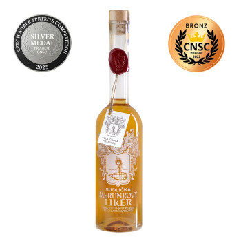 Sudlička Apricot liqueur 0,5l 37,5%