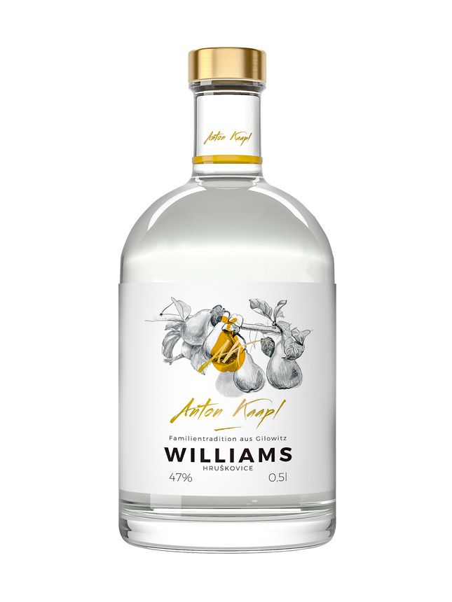 Anton Kaapl WILLIAMS Pear 0,5l 47%