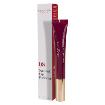 Clarins Natural Lip Perfector Set : Lip Gloss N°01+N°08 - 3