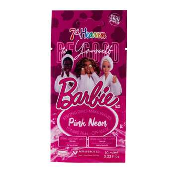 7 th Heaven Barbie Pink Neon toning peel-off mask