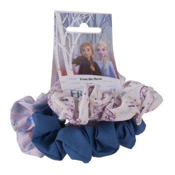 HAIR ACCESSORIES SCRUNCHIES FROZEN , PRINCESS