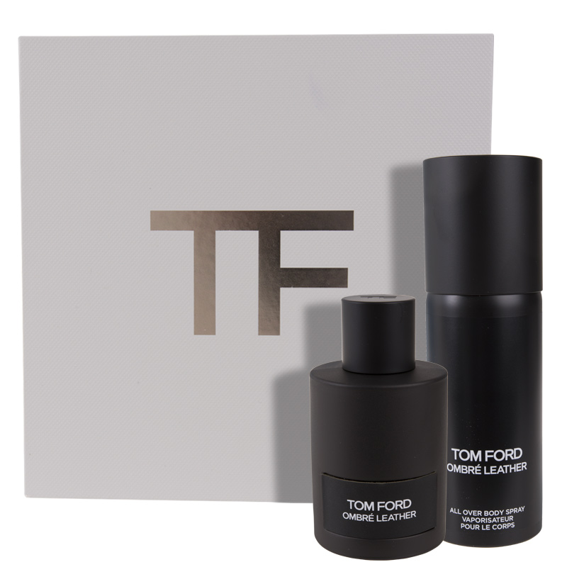 Tom Ford Ombre Leather Set : EdP 100ml +All Over Body Spray 150ml