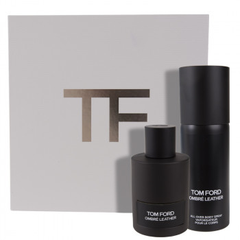 Tom Ford Ombre Leather Set : EdP 100ml +All Over Body Spray 150ml - 2