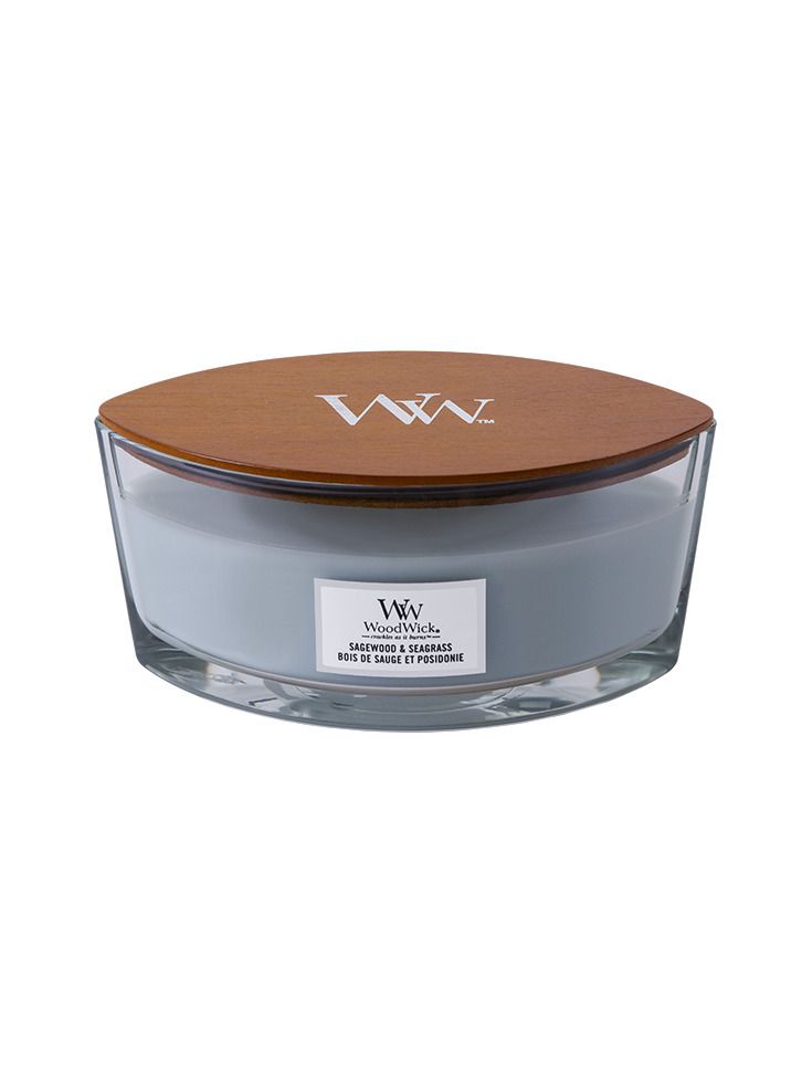 WoodWick Sagewood & Seagrass boat