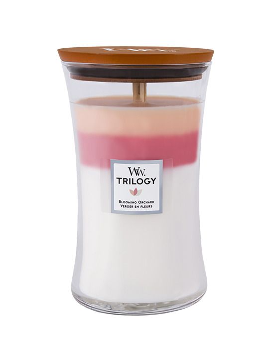 WoodWick Blooming Orchard glass large
