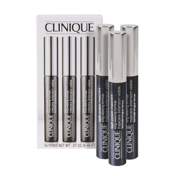 Clinique Mascara Set 3x Black Onyx 6 ml