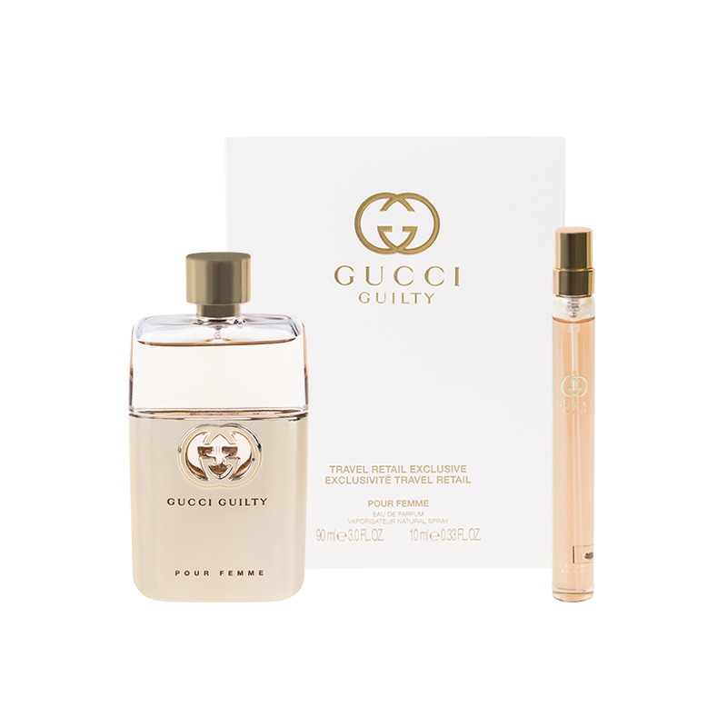 Gucci Guilty Pour Femme Travel Exclusive Fragrance Gift Set 3.0oz – Face  and Body Shoppe