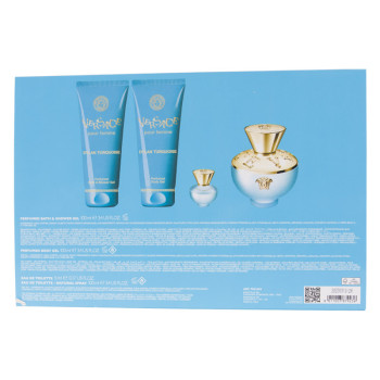 Versace Dylan Turquoise Set: EdT 100ml +BG 100ml + BSG 100ml + ET 5ml - 7