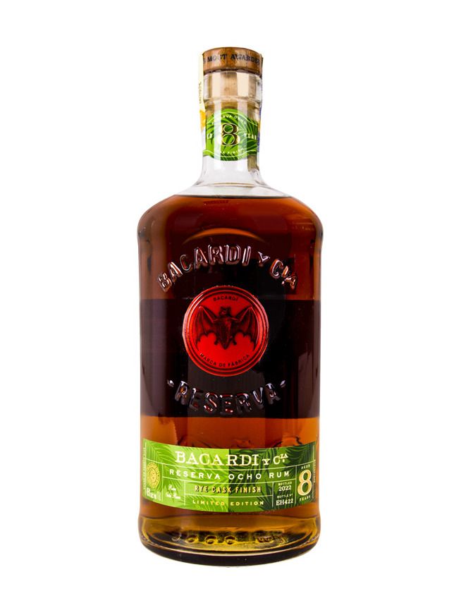 Bacardi 8 Rye Cask 1l 45%