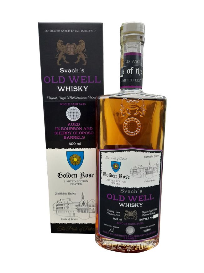 Svach's Old Well Whisky Golden Rose 0,5L 54,2% Limited Edition