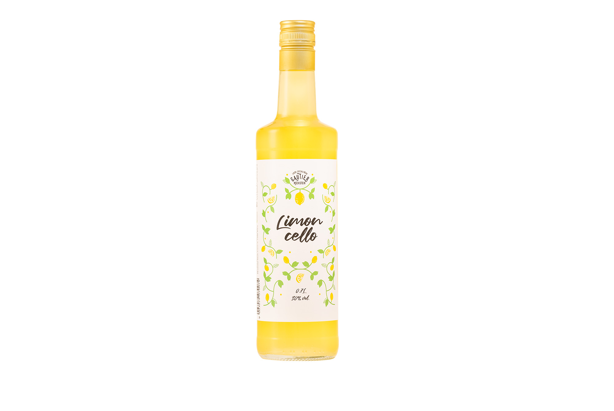 Gautier Mückstein Limoncello Liqueur 30% 0,7 l