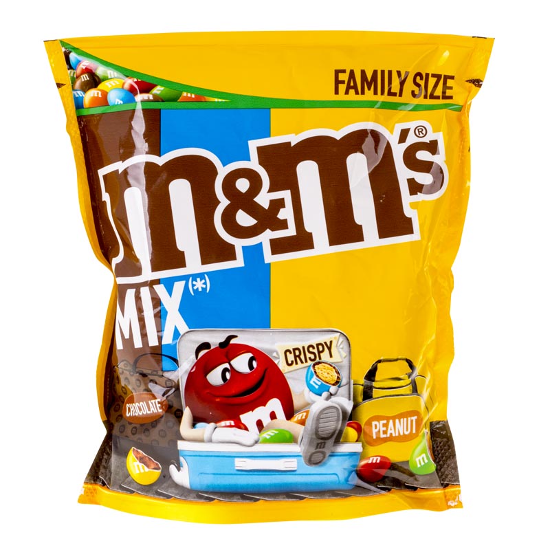 M&M's Peanut Party Bag Pouch 1kg Sweets Chocolate