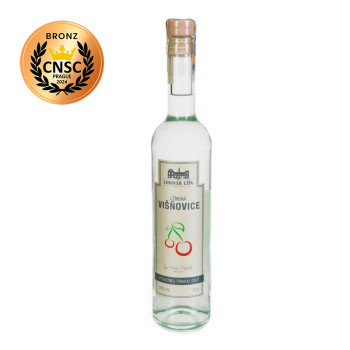 Lžínská sour cherry schnaps  0,5l 50% - 1