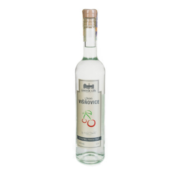 Lžínská sour cherry schnaps  0,5l 50% - 2