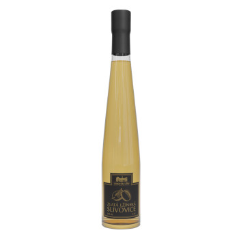 Lžínská Gold Plum brandy 50% 0,35 l - 2