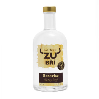 Zubří Eldelberry schnaps 42% 0,5 l