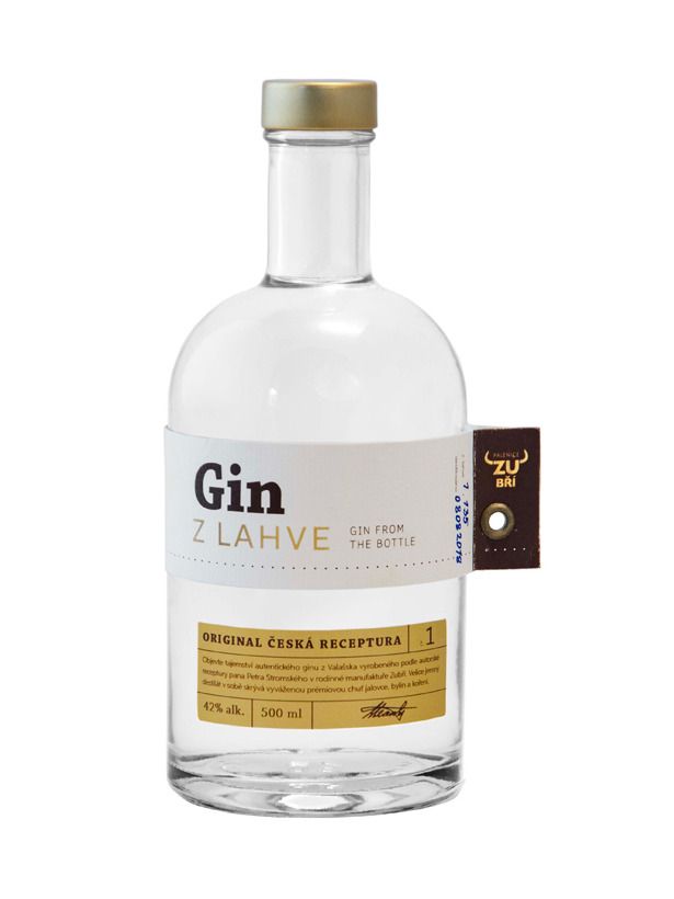 Zubří Gin 42% 0,5 l