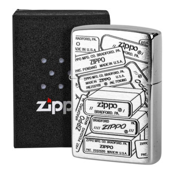 Zippo 200 Botton Stamps Design