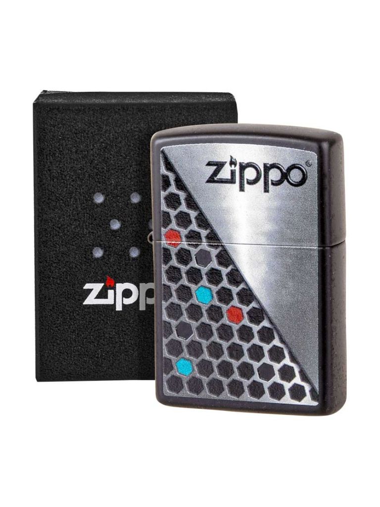 ZIPPO 218 Hexagon Design