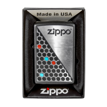 Zippo 218 Hexagon Design - 2