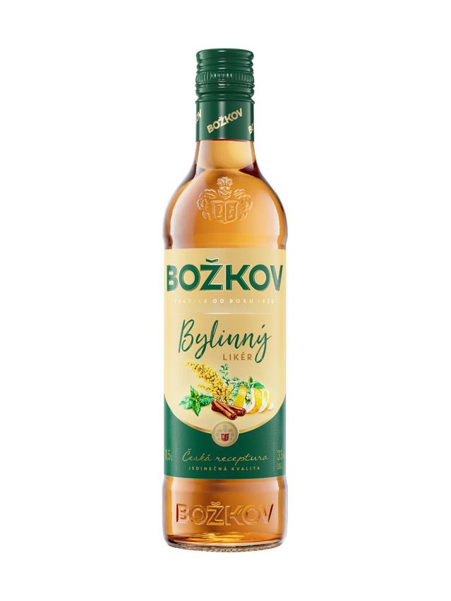 Božkov Herbal 0,5l 33%