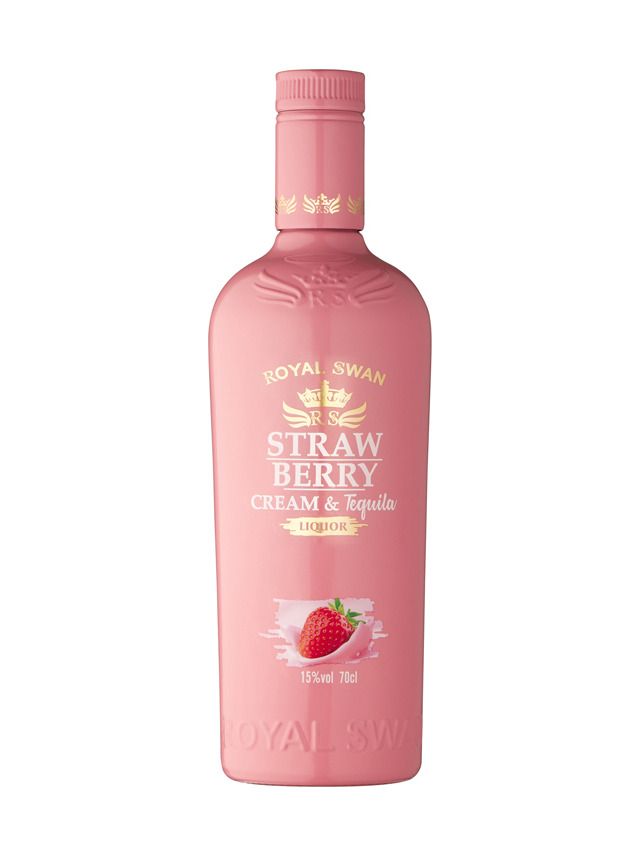 Royal Swan Strawberry CREAM & Tequila 0,7l 15%