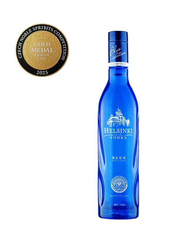 Helsinki vodka blue edition 40% 0,5 l