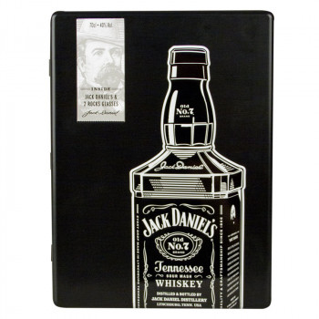 Jack Daniel's 0,7l 40% Tin + 2 glass