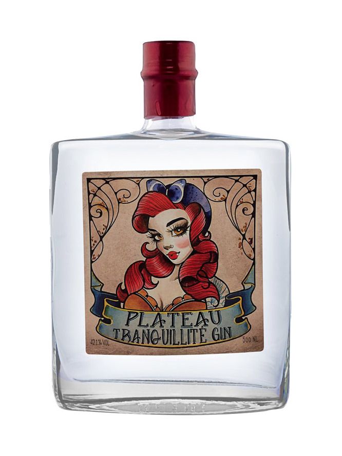 Plateau Tranquillité Gin 42,1% 0,5 l