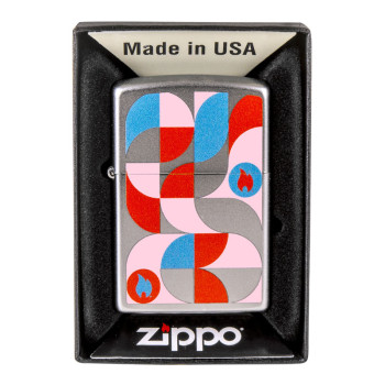 Zippo 205 geometric Design - 2