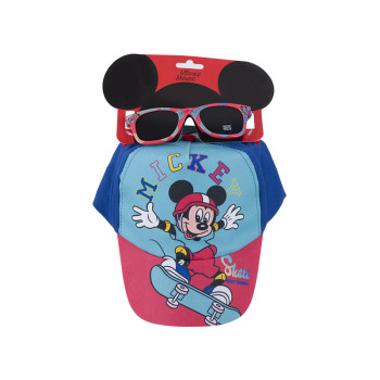 CAP SET + SONNENBRILLE GAFAS DE SOL MICKEY