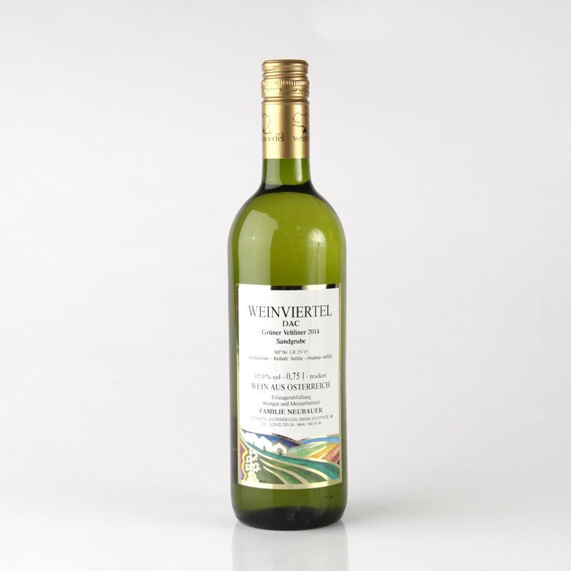 Neubauer Grüner Veltliner DAC 13% 0,75 l