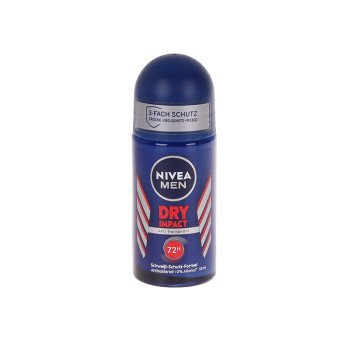 Nivea Men Deo Roll-On Dry Impact Anti-Transpirant 50 ml - 1